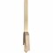 Ekena Millwork Bellingham Rough Sawn Timber Gable Bracket, Douglas Fir, 108"W x 27"H x 2"D x 6"F, 6/12 Pitch GBW108X27X0206BEL00RDF - alternate 5